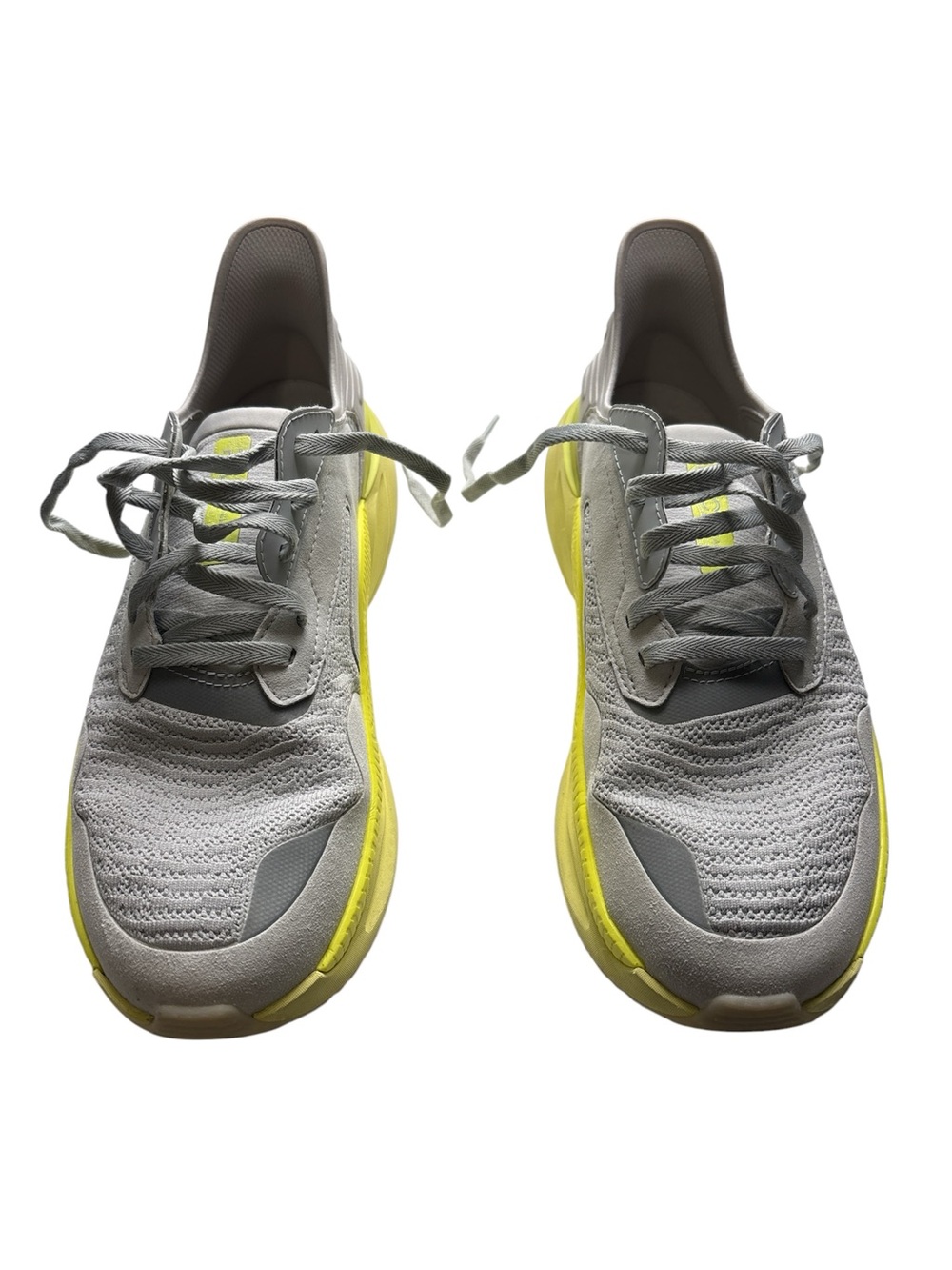 Clarks Men Clarks Pace Lime Combination Size 10 Used
